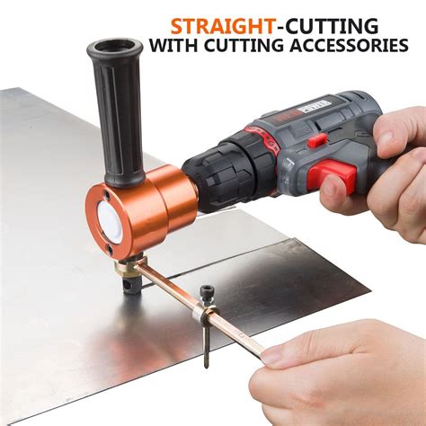 best metal sheet cutter|hand held sheet metal nibbler.